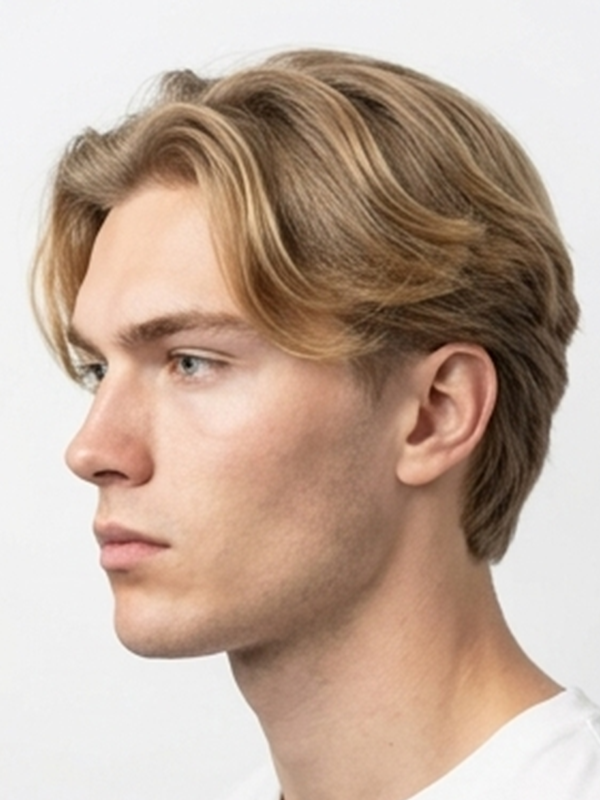 Curtains med low fade på sidorna