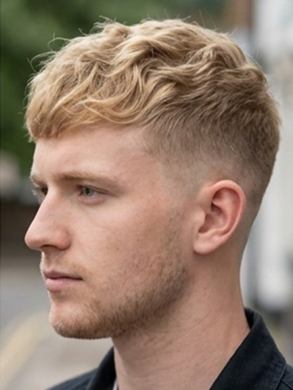 French crop med low fade på sidorna