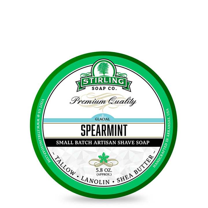 Shaving Soap - Glacial Spearmint