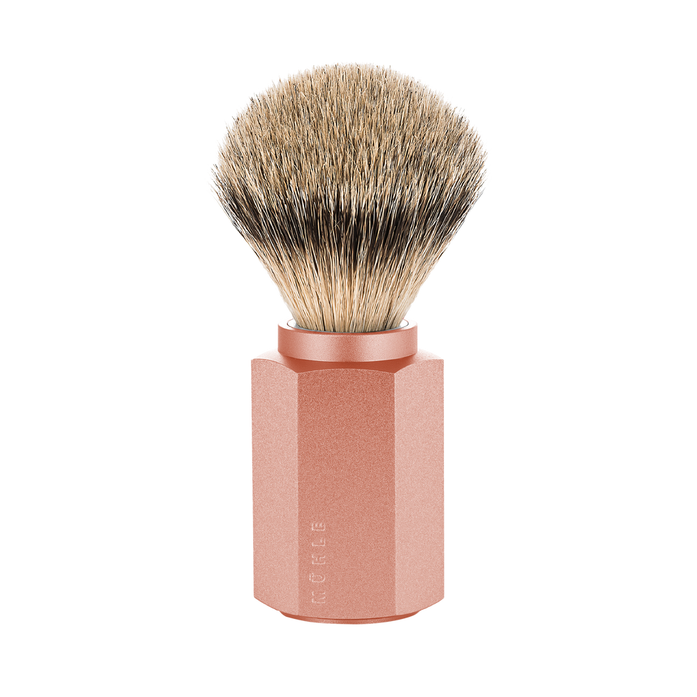 Mühle Shaving Brush Hexagon Silvertip Badger Sunrise