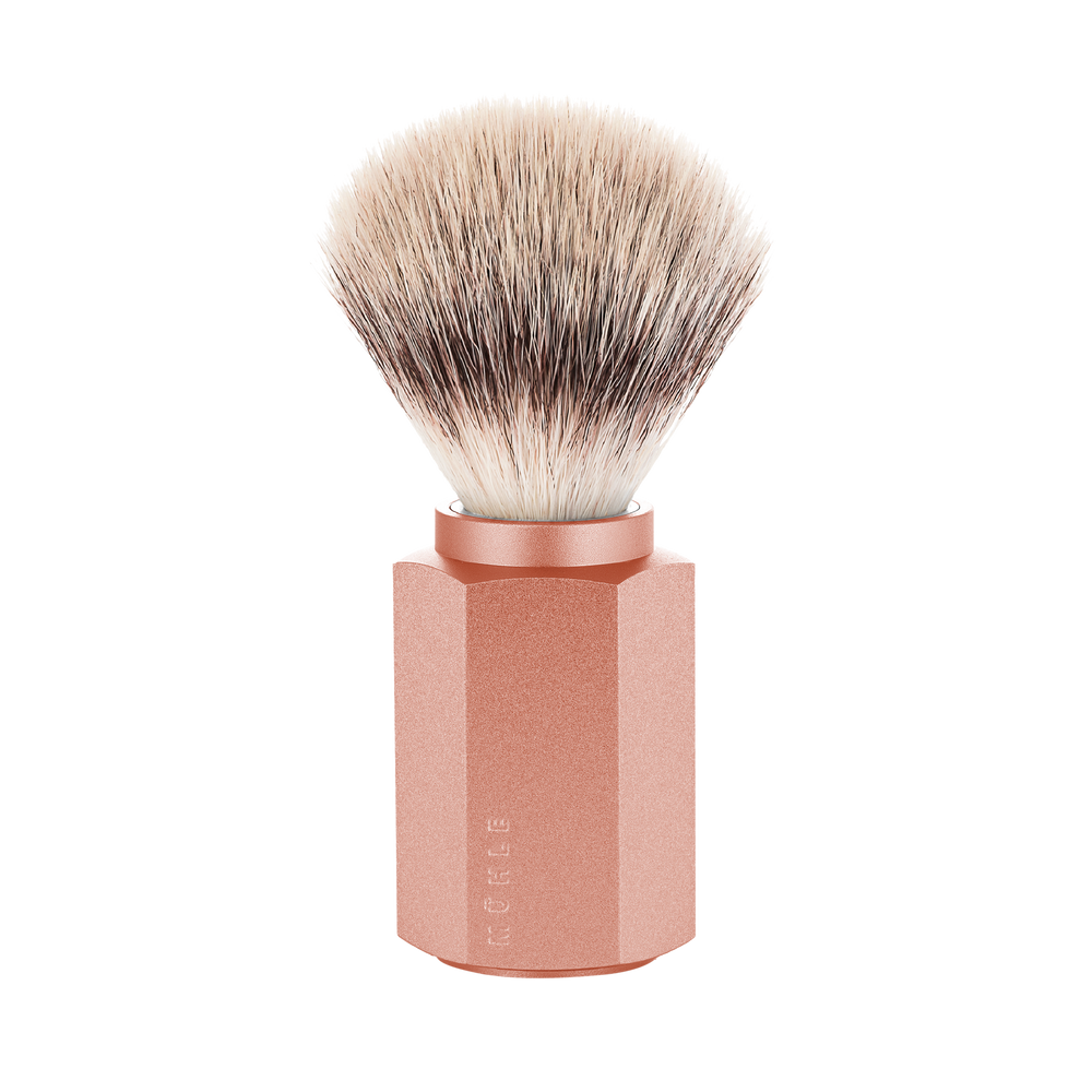 Mühle Shaving Brush Hexagon Silvertip Fibre® Sunrise