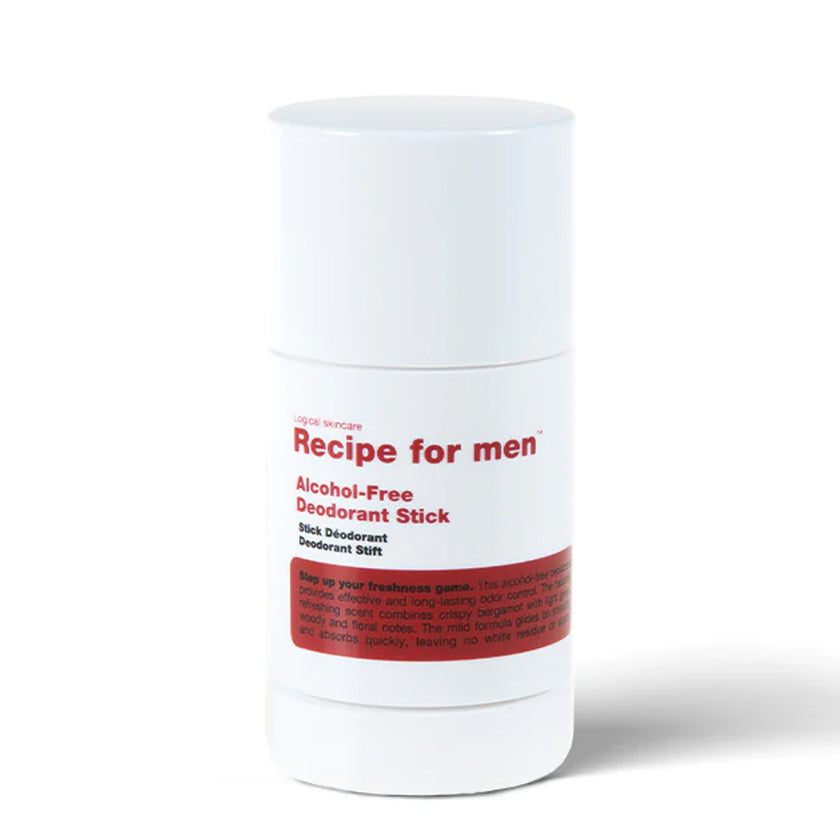 Recipe for Men Alcohol-Free Deodorant Stick