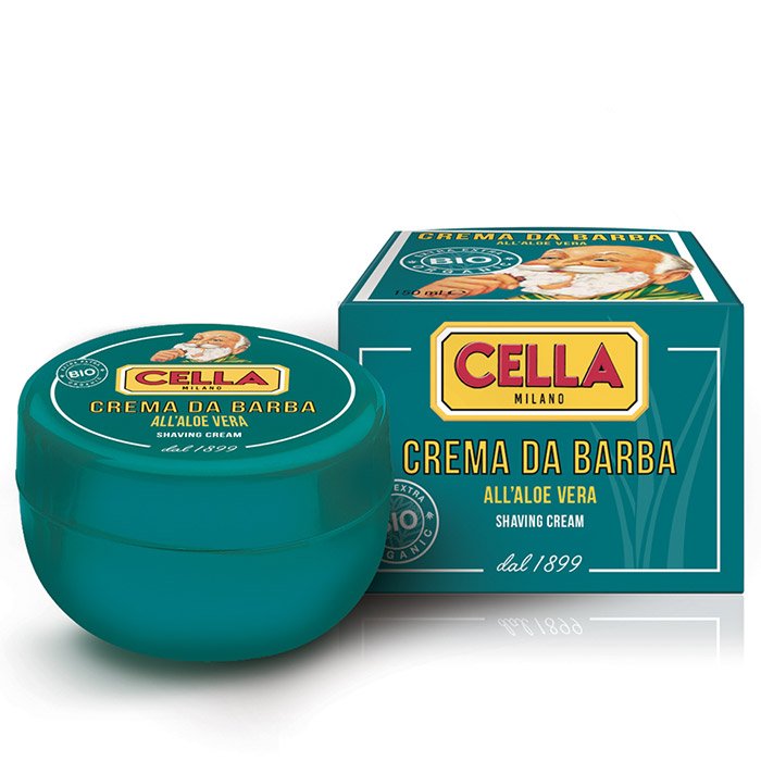Cella Milano Ekologisk rakkräm – Aloe Vera