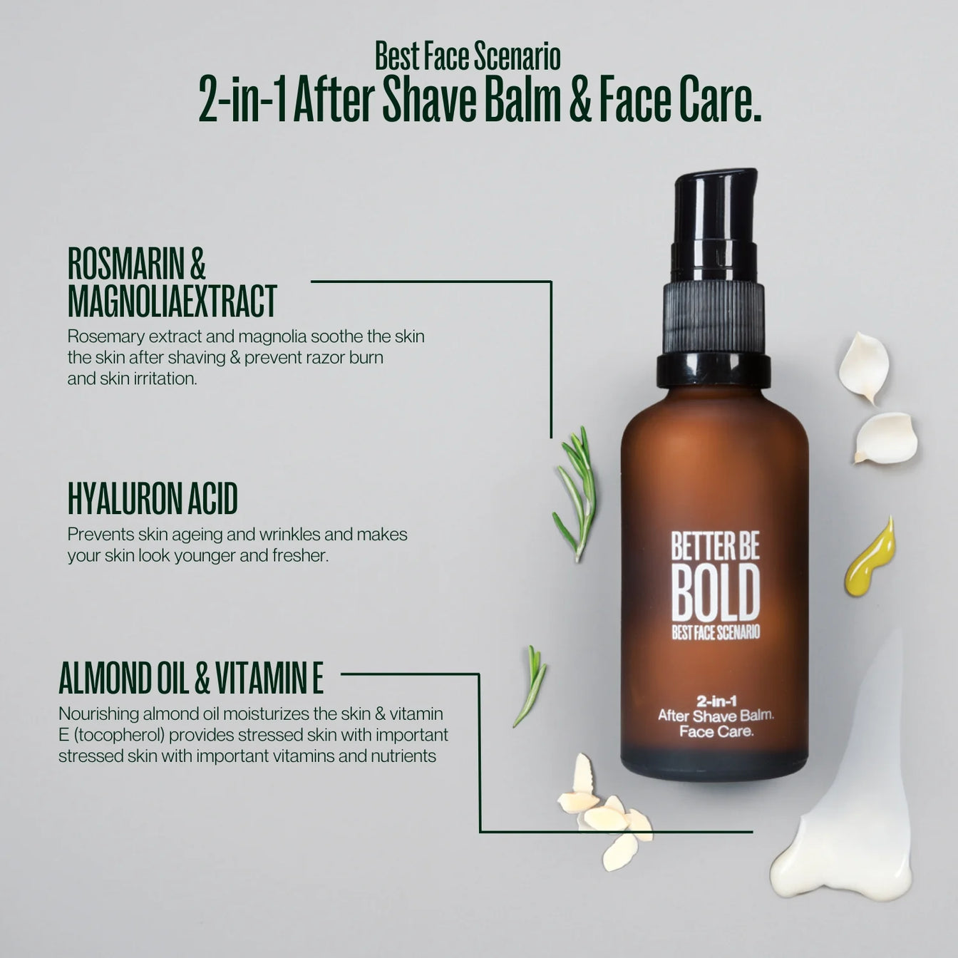 Better Be Bold 2-in-1 After Shave Balm & Face Care