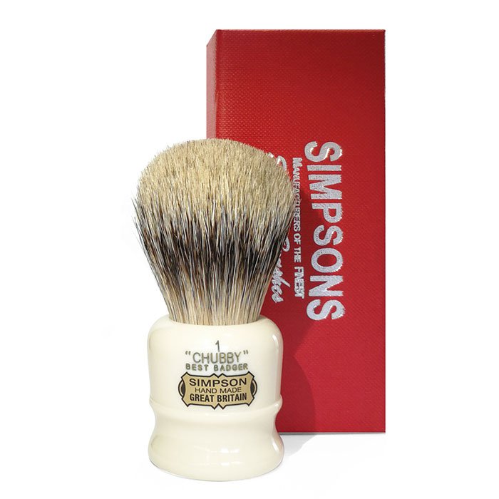 Simpsons Shaving Brush Chubby 1 – Best Badger