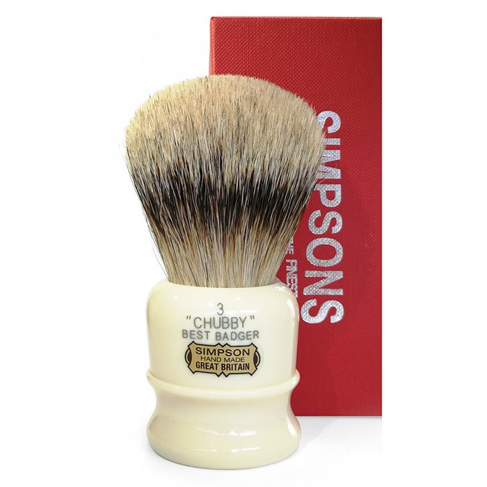 Simpsons Shaving Brush Chubby 3 – Best Badger
