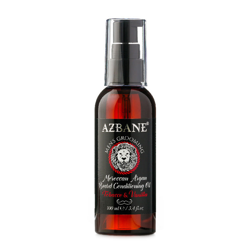 Azbane Moroccan Argan Beard Conditioning Oil – Tobacco & Vanilla