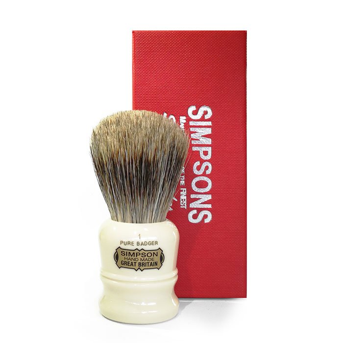 SIMPSONS Shaving Brush Duke 1 – Pure Badger