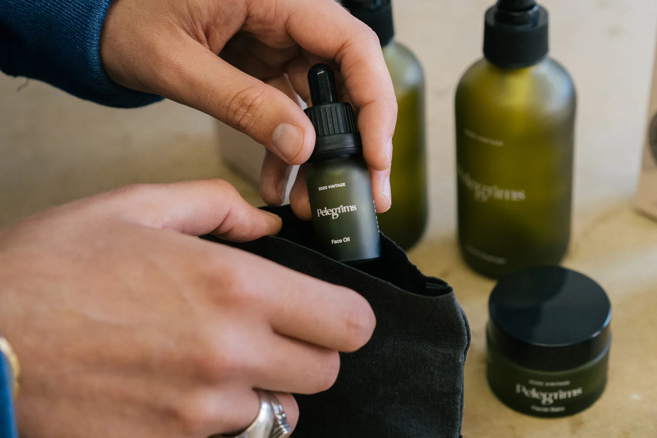 Pelegrims Exploration Set (travel Balm, Oil, Pomade)