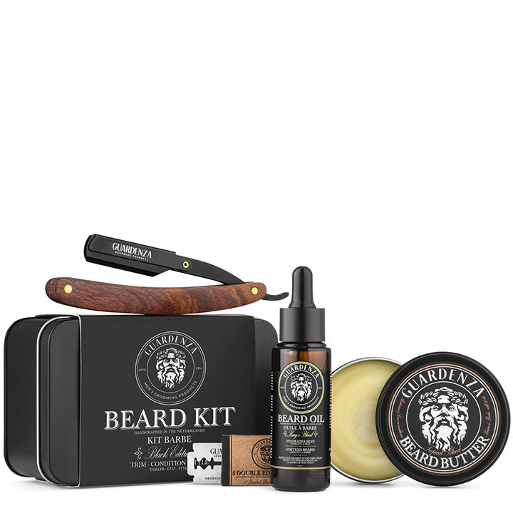 Guardenza Beard Set – Black Edition
