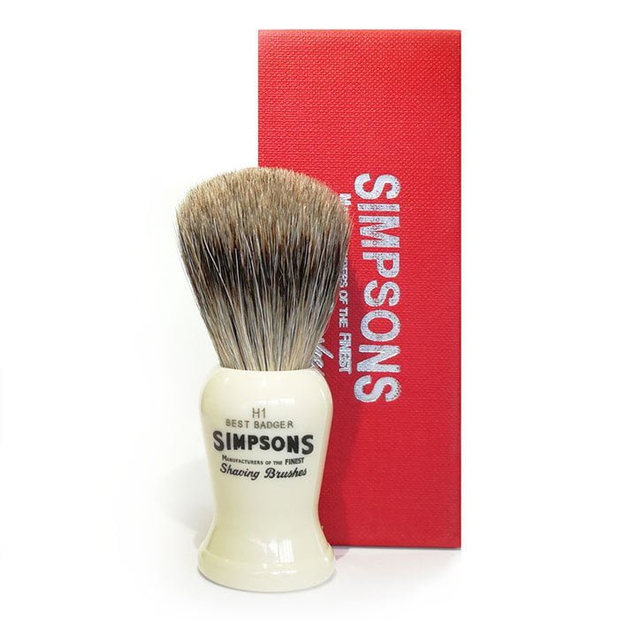 Simpsons Shaving Brush Harvard H1 – Best Badger
