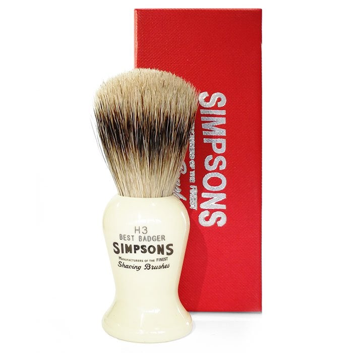 Simpsons Shaving Brush Harvard H3 – Best Badger