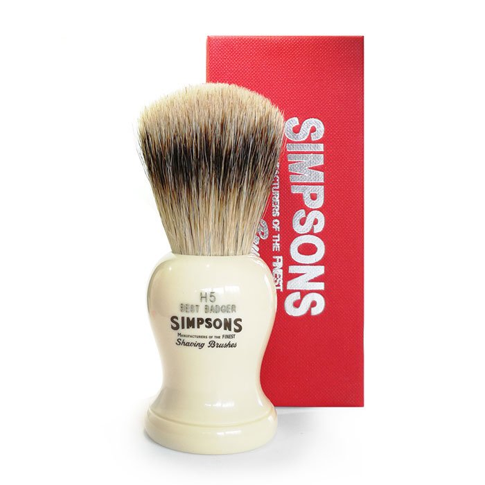 Simpsons Shaving Brush Harvard H5 – Best Badger