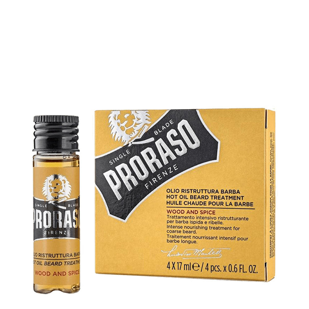 Proraso Hot Oil-skäggbehandling – Wood & Spice