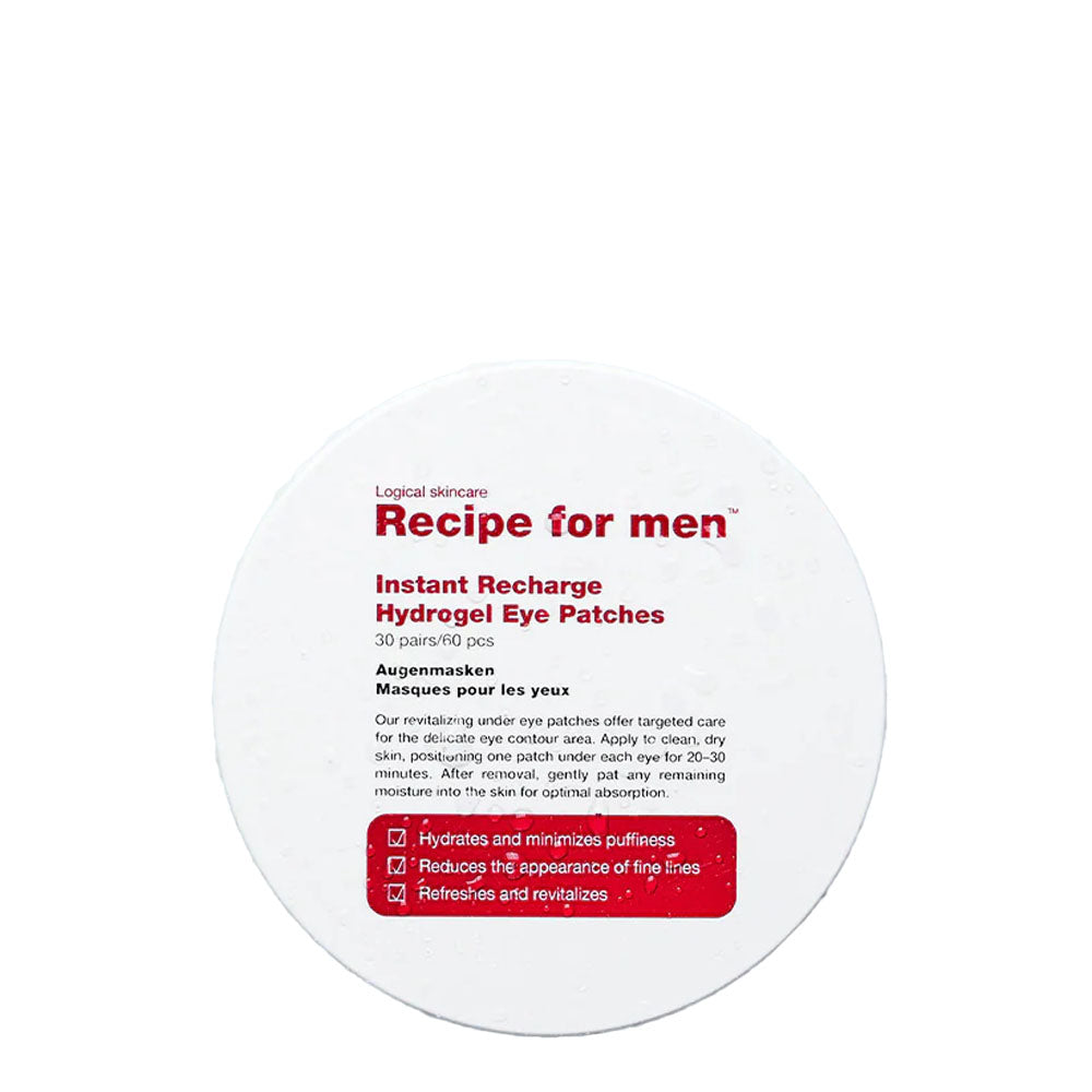 Recipe for Men Hydrogel Eye Patches