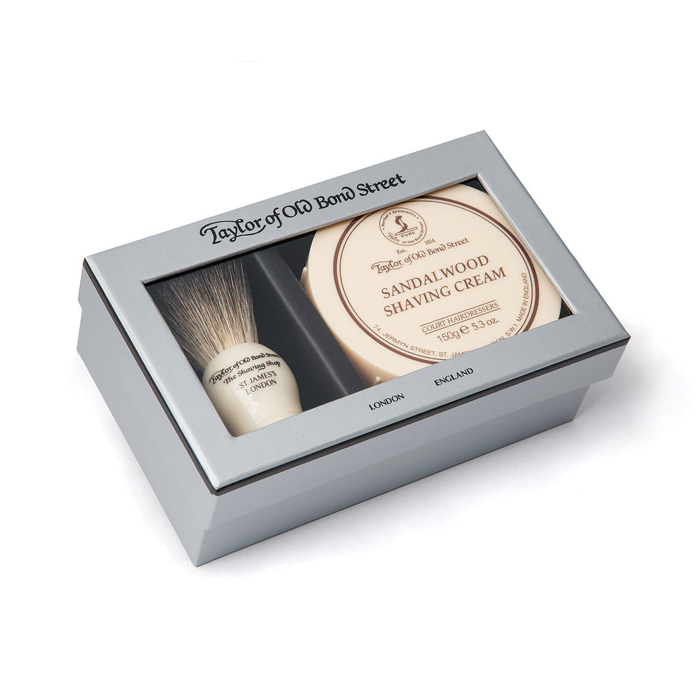 Taylor of Old Bond Street Presentask – Rakborste & rakkräm