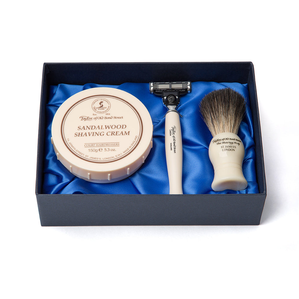 Taylor of Old Bond Street No. 74 Presentask med satinfoder