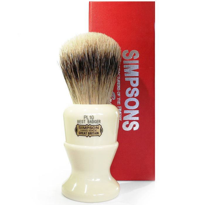 Simpsons Shaving Brush Polo PL10 – Best Badger