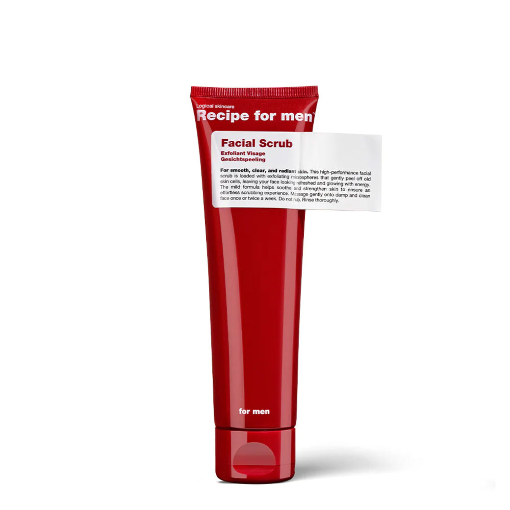 Recipe for Men Facial Scrub