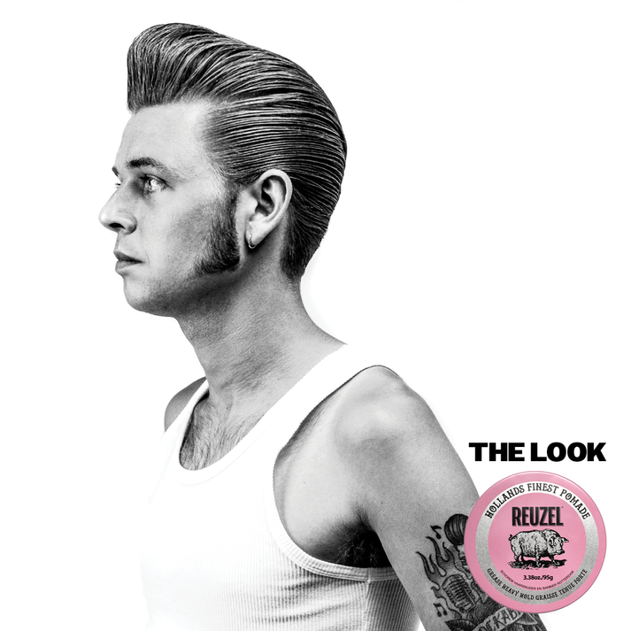 Reuzel Pomade Pink Grease Heavy Hold Pomade