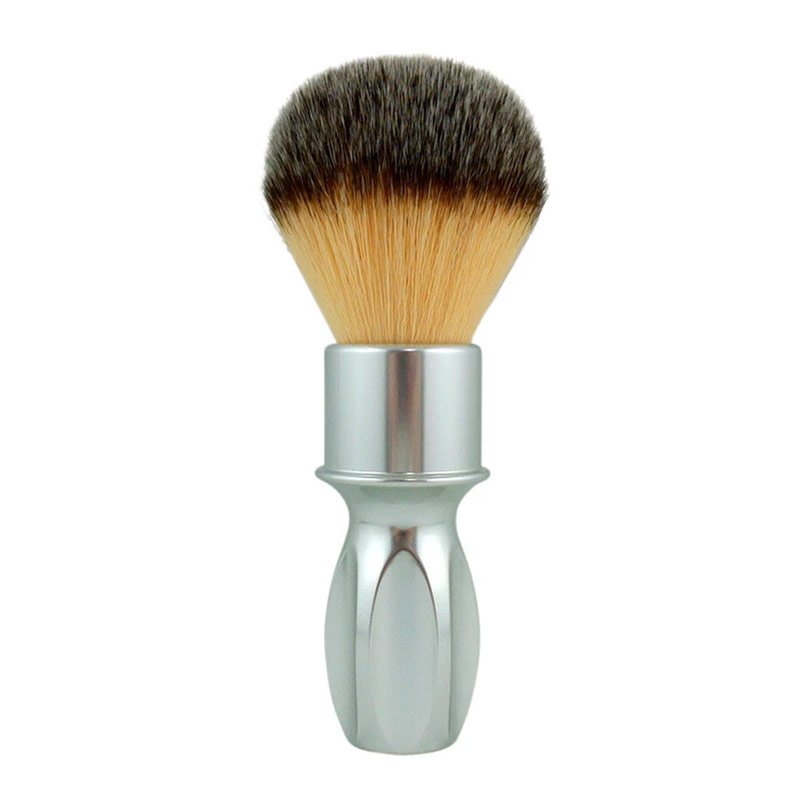 RazoRock Shaving Brush Plissoft Silver 400 – 24 mm