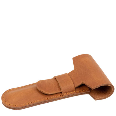 Bild av Safety Razor Case – Brown Leather