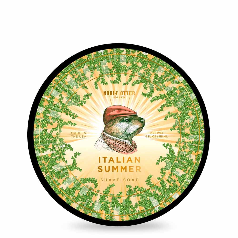 Noble Otter Shaving Soap – Italian Summer