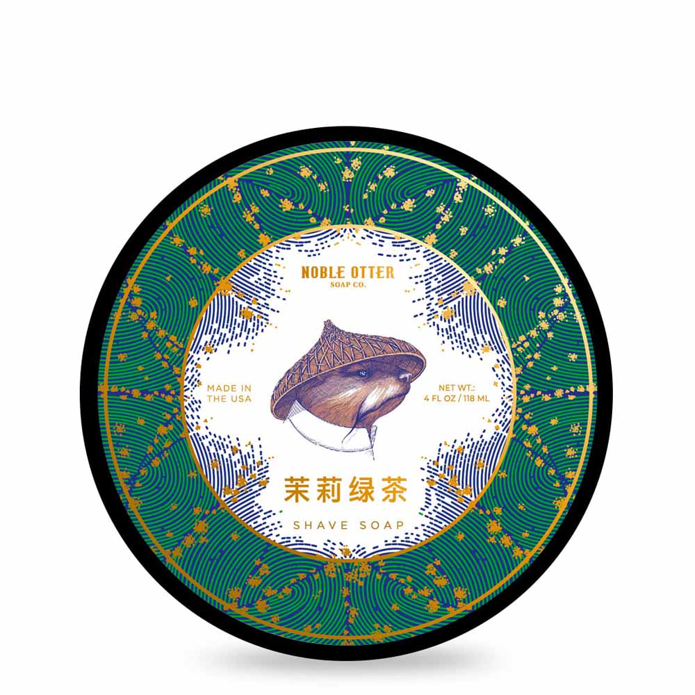 Noble Otter Shaving Soap – Jasmine Green Tea