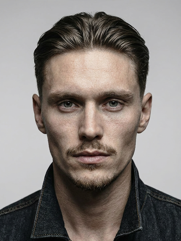 Na — Slick Back mittbena 