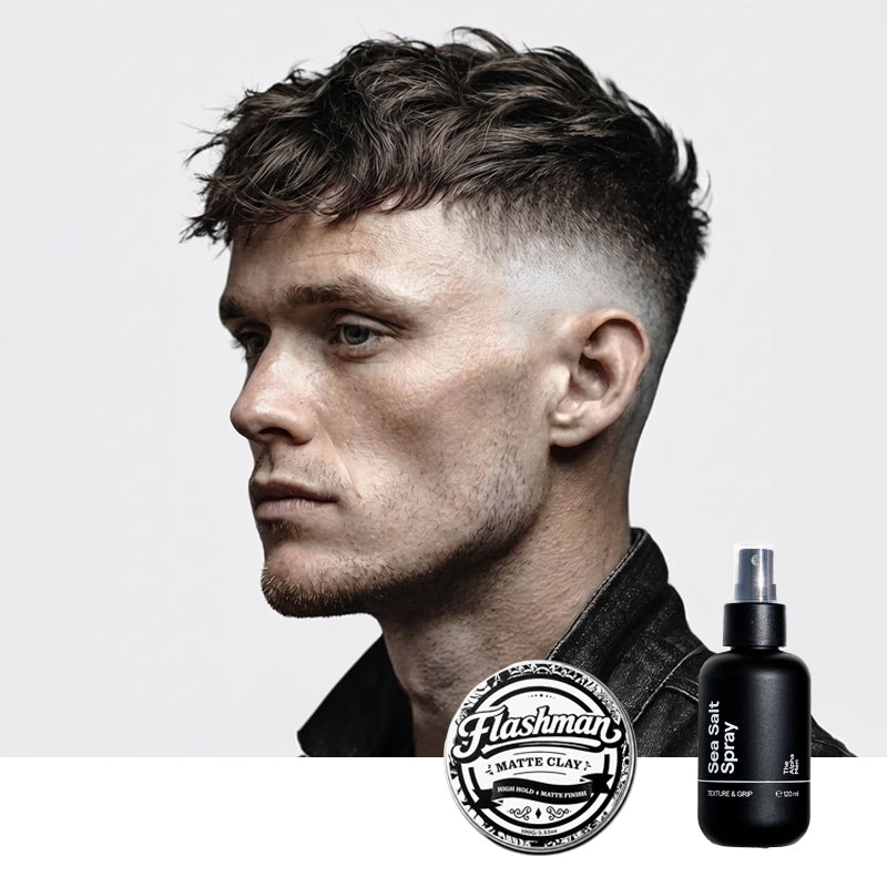 The Alpha Men Textured Fringe Essentials Kit