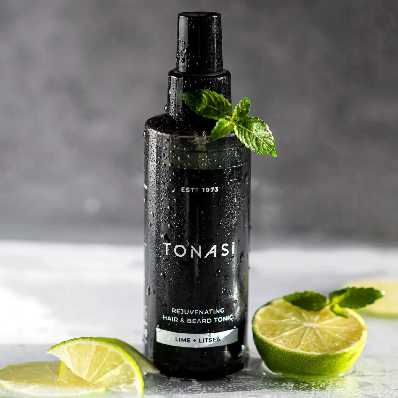 Tonasi Hair & Beard Tonic – Lime + Litsea