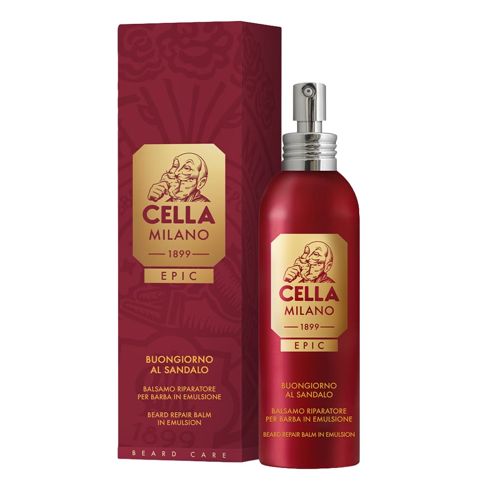 Cella Milano Epic Skäggbalsam – Buongiorno al Sandalo