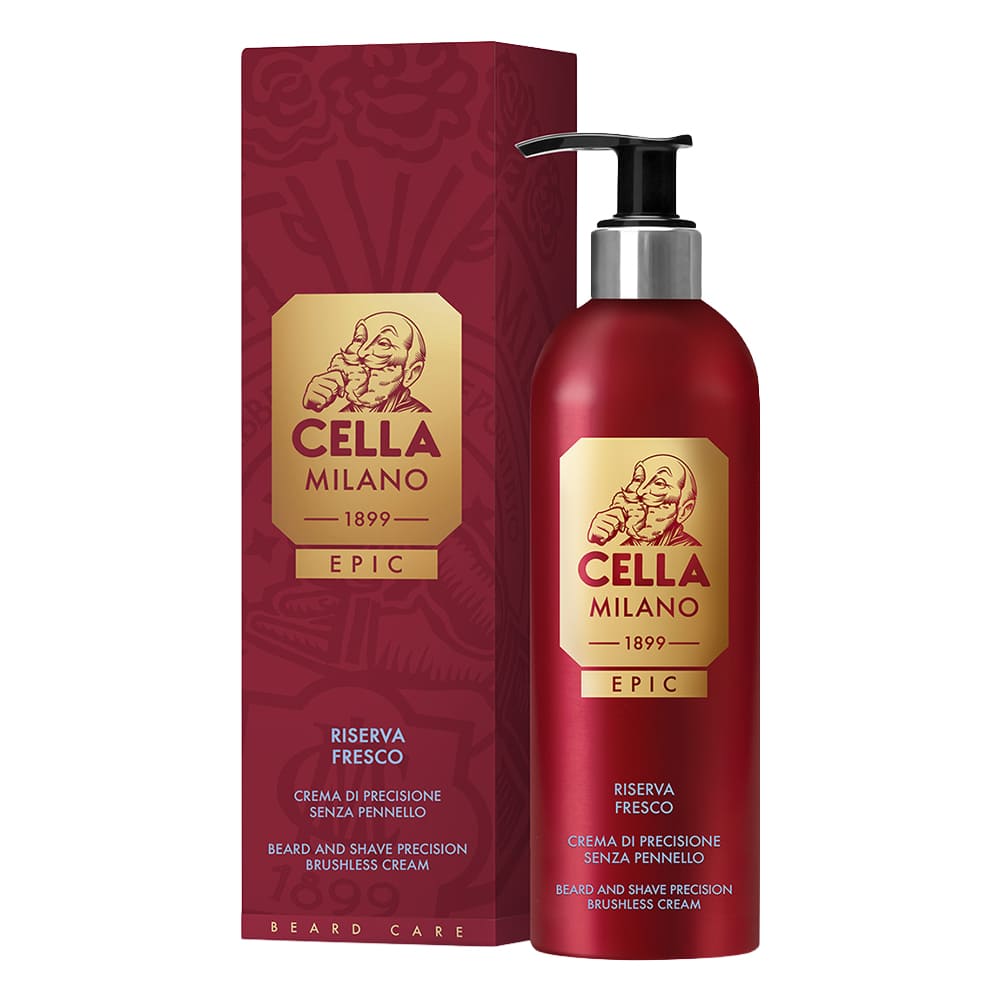 Cella Milano Epic Precisionskräm för skägg – Riserva Fresco
