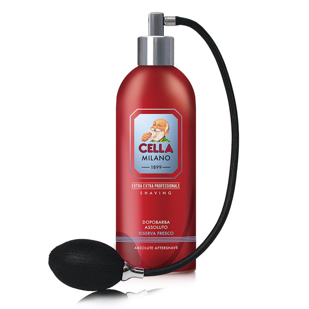 Cella Milano Aftershave med spraypump – Riserva Fresco