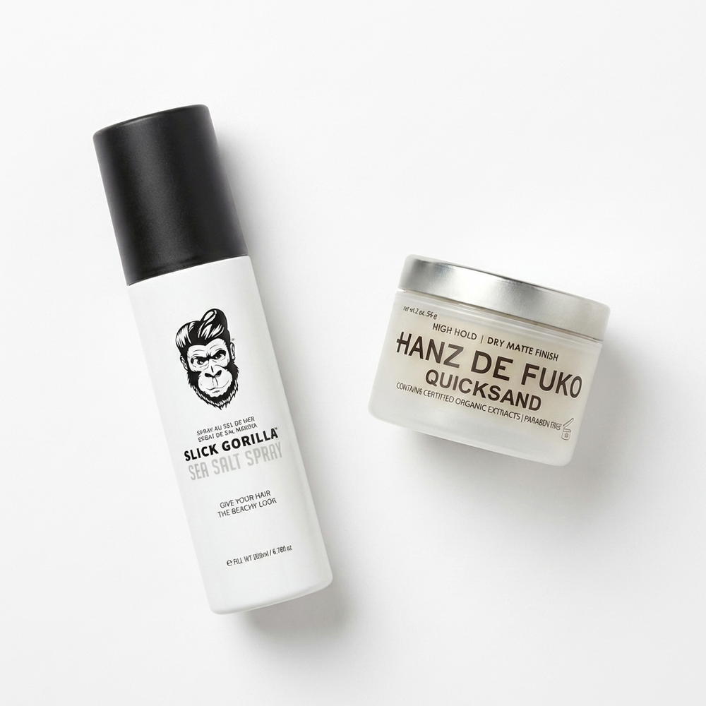 The Alpha Men Textured Fringe Essentials Kit