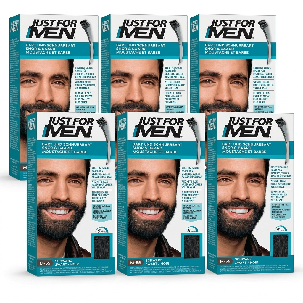 Just for Men Mustache & Beard – Black M-55