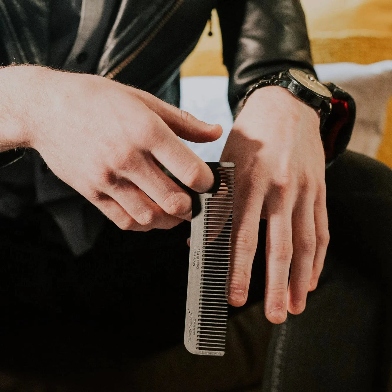 Hair Comb Model No. 1 – Carbon Fiber