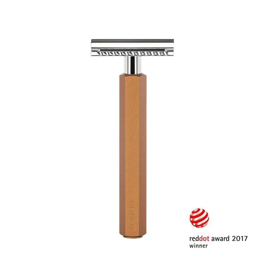 Safety Razor - Brons - Stängd Kam