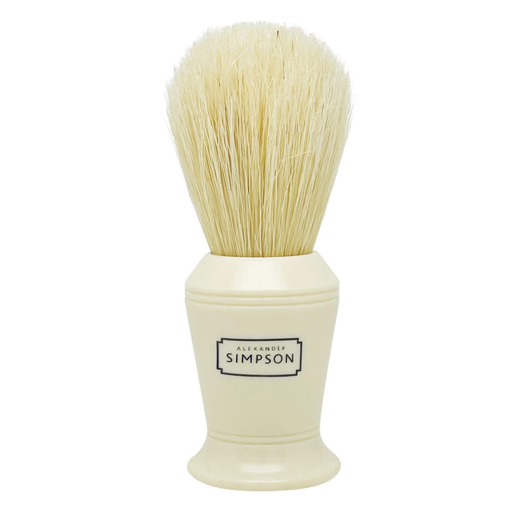 Simpsons Shaving Brush Barbican – Bleached Bristle