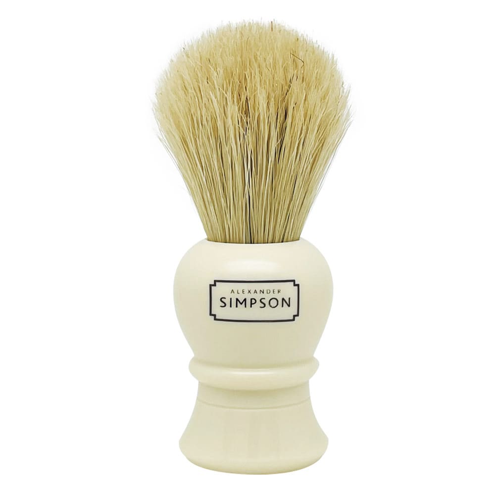 Simpsons Shaving Brush Farringdon – Pure Bristle