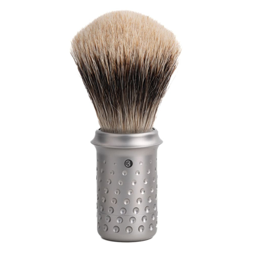Tatara Shaving Brush Muramasa Adjustable – Finest Badger – Matte