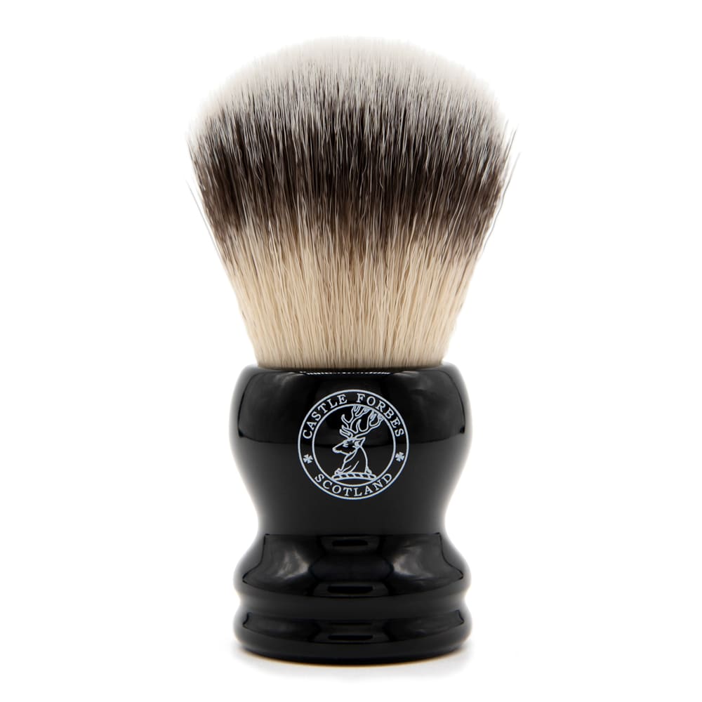 Castle Forbes Shaving Brush Synthetic – Black