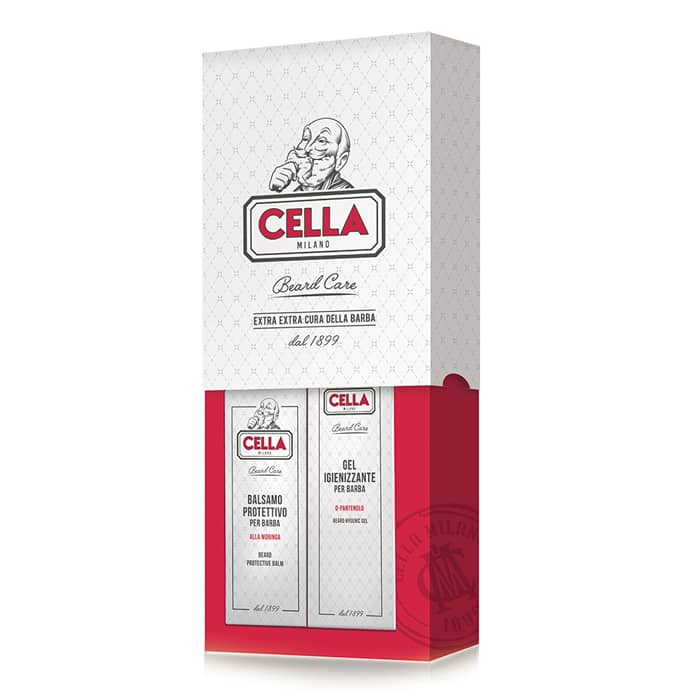 Cella Milano Skäggvårdsset – Balsam & Rengörande gel