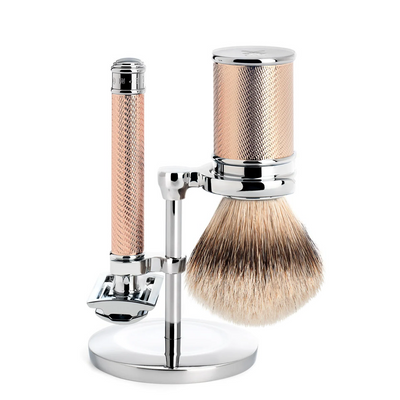 Bild av Shaving Set Traditional - Safety razor - Rosegold