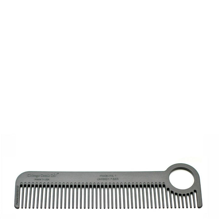 Chicago Comb Co. Hair Comb Model No. 1 – Carbon Fiber