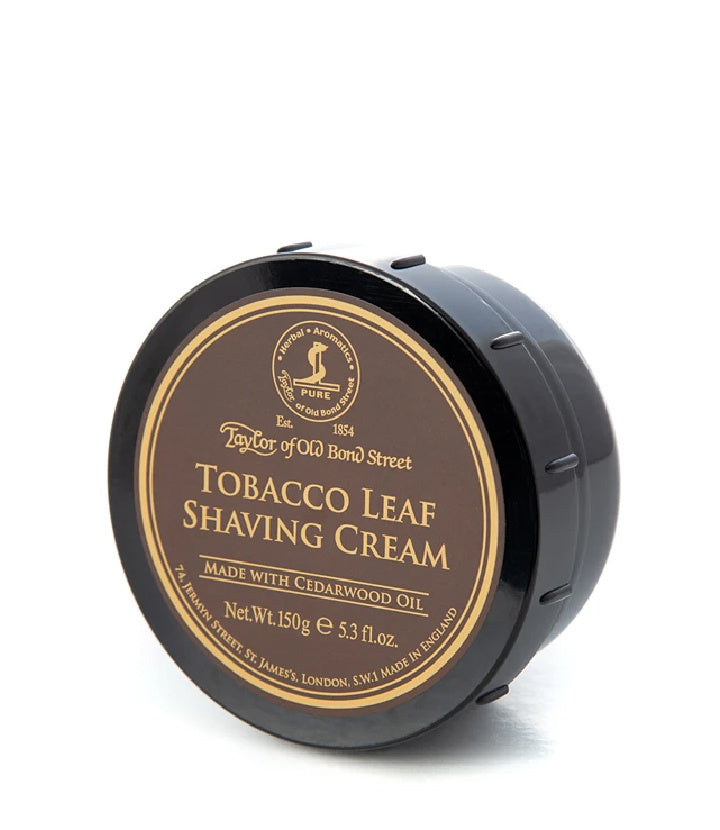 Taylor of Old Bond Street Shaving Cream – Tobacco Leaf