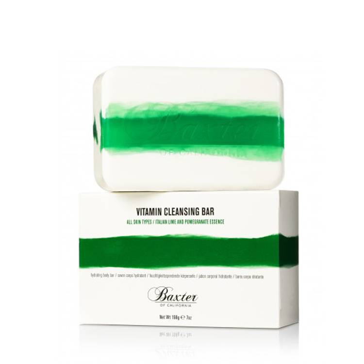 Baxter of California Vitamin Soap Bar – Italian Lime