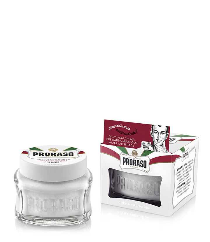 Proraso Pre-Shave Cream – White Green Tea & Oatmeal