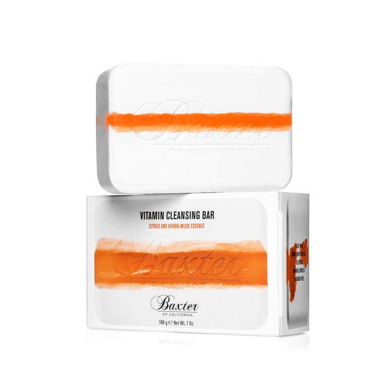 Baxter of California Vitamin Soap Bar – Citrus & Herbal Musk