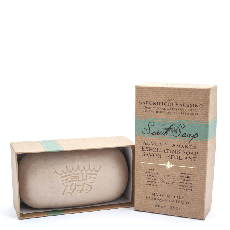 Saponificio Varesino Exfoliating Soap – Almond